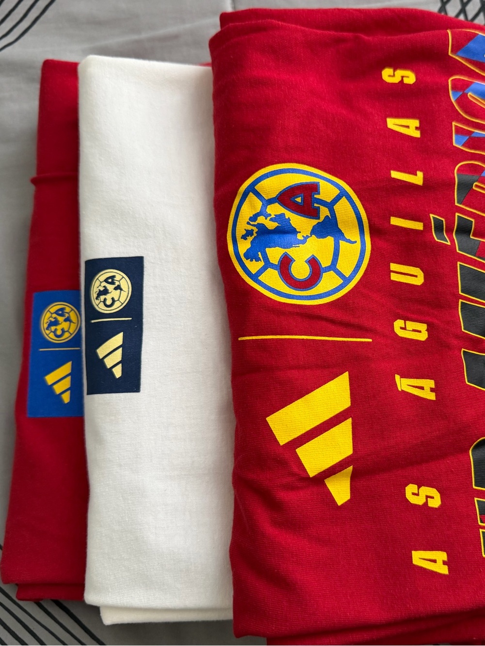 3 Shirts Club America Adidas Shirts!